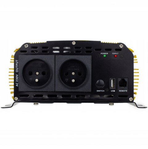 Przetwornica napięcia 12V 1500/1000W SINUS PLUS Czysty sinus