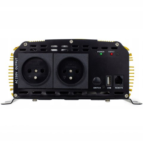 Przetwornica napięcia 12V 3000W SINUS PLUS Czysty Sinus Przetwornica napięcia 12V 3000W SINUS PLUS Czysty Sinus