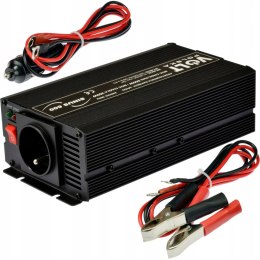 Przetwornica prądu napięcia 24V 230V 600W SINUS