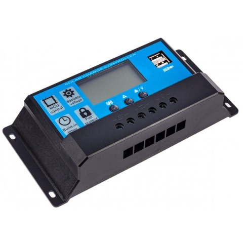 Regulator solarny SOL PWM 40A 2xUSB Regulator solarny SOL PWM 40A 2xUSB