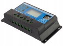 SOLARNY REGULATOR ŁADOWANIA PWM LCD USB 12/24V 30A SOLARNY REGULATOR ŁADOWANIA PWM LCD USB 12/24V 30A