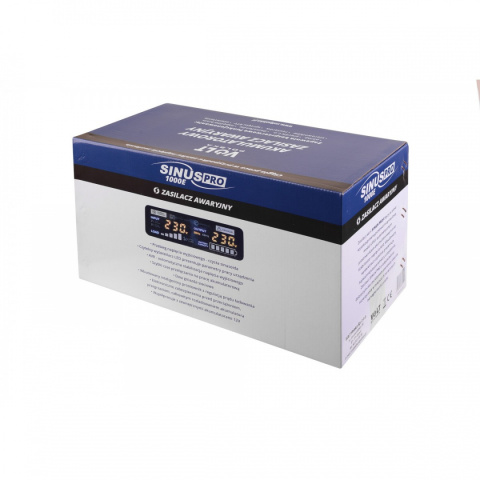 Zasilacz awaryjny sinusPRO 1000E 12V 5/10A Zasilacz awaryjny sinusPRO 1000E 12V 5/10A