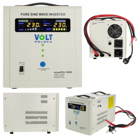 Zasilacz awaryjny sinusPRO 1500 E 12V 20A Zasilacz awaryjny sinusPRO 1500 E 12V 20A