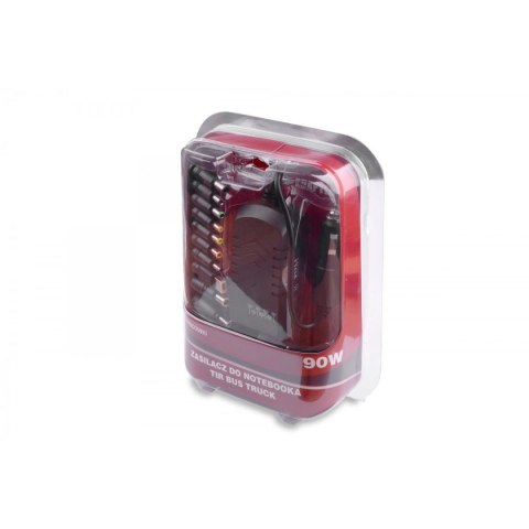 Zasilacz samochodowy do laptopa TIR 90W 24V Zasilacz samochodowy do laptopa TIR 90W 24V