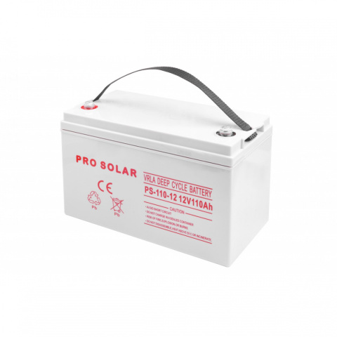 AKUMULATOR DEEP CYCLE VPRO SOLAR 12V 110 Ah VRLA BEZOBSŁUGOWY AKUMULATOR DEEP CYCLE VPRO SOLAR 12V 110 Ah VRLA BEZOBSŁUGOWY
