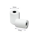 Qoltec Rolka termiczna 57 x 16 | 55g/m2 | 10szt. | BPA free