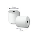Qoltec Rolka termiczna 57 x 60 | 55g/m2 | 10szt. | BPA free