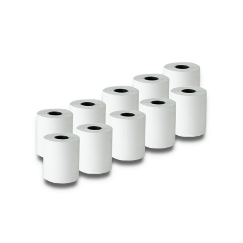 Qoltec Rolka termiczna 57 x 7 | 55g/m2 | 10szt. | BPA free