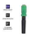 Qoltec Szybkozłącze światłowodowe SC/APC | Singlemode | 0.9mm