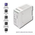 Qoltec Zasilacz na szynę DIN | 40W | 24V | 1.67A | Szary | Slim