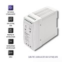 Qoltec Zasilacz na szynę DIN | 60W | 12V | 5A | Szary | Slim