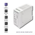 Qoltec Zasilacz na szynę DIN | 60W | 24V | 2.5A | Szary | Slim