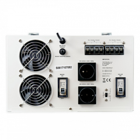 SINUS PRO 2200 S 12/230V (1400/2200W) + 60A MPPT INWERTER SOLARNY SINUS PRO 2200 S 12/230V (1400/2200W) + 60A MPPT INWERTER SOLARNY