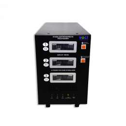 STABILIZATOR NAPIĘCIA TRÓJFAZOWY AVR PRO 10000VA 3% 3F