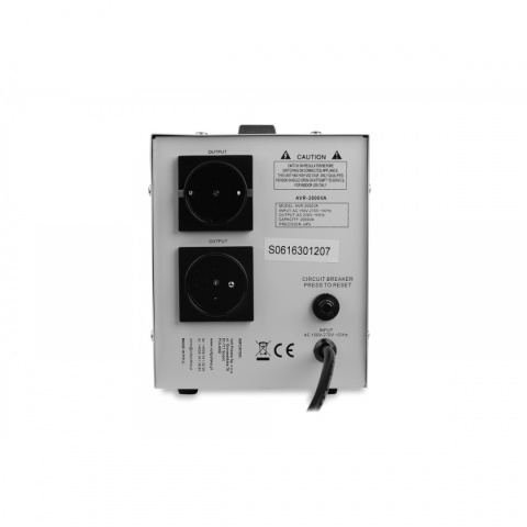 Stabilizator napięcia AVR 2000VA Stabilizator napięcia AVR 2000VA