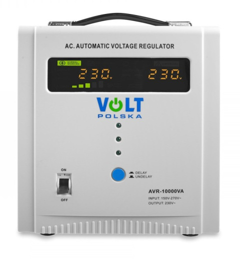 Stabilizator napięcia prąd AVR 10000VA VOLT POLSKA Stabilizator napięcia prąd AVR 10000VA VOLT POLSKA