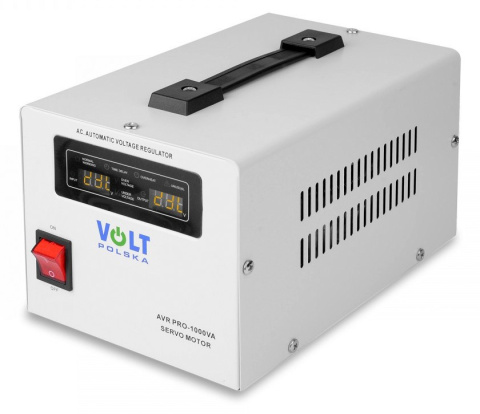 Stabilizator napięcia sieciowego AVR PRO 1000 (1000VA) 3% SERVO