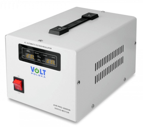Stabilizator napięcia sieciowego AVR PRO 2000 (2000VA) 3% SERVO Stabilizator napięcia sieciowego AVR PRO 2000 (2000VA) 3% SERVO