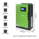Qoltec Hybrydowy inwerter solarny Off-Grid 5,5kW 100A 48V MPPT Sinus Qoltec Hybrydowy inwerter solarny Off-Grid 5,5kW 100A 48V MPPT Sinus