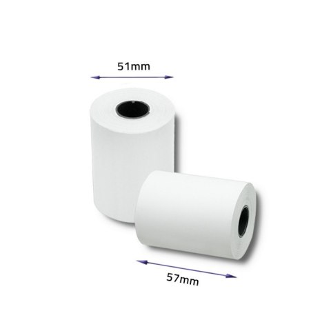 Qoltec Rolka termiczna 57 x 7 | 55g/m2 | 10szt. | BPA free