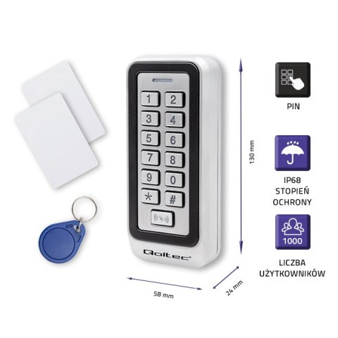 Qoltec Zamek szyfrowy TRITON | EM