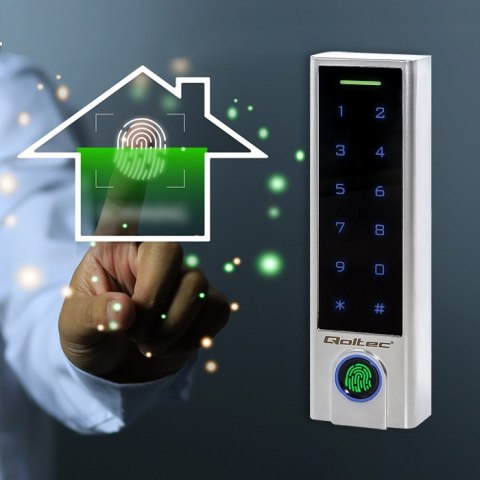 Qoltec Zamek szyfrowy dotykowy TITAN | EM | BT