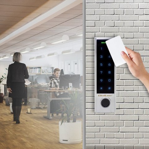 Qoltec Zamek szyfrowy dotykowy TITAN | EM | BT