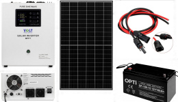 Zestaw Solarny Sinus Pro 1500S Panel 405W Akumulator 100Ah