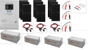 Zestaw Solarny Sinus Pro 7000S 9xPanele 540W 4xAkumulatory 220Ah Zestaw Solarny Sinus Pro 7000S 9xPanele 540W 4xAkumulatory 220Ah