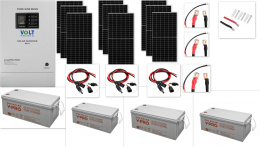 Zestaw Solarny Sinus Pro 7000S 9xPanele 540W 4xAkumulatory 220Ah