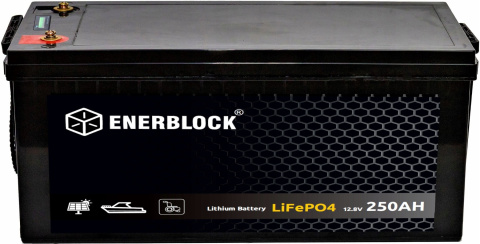 Akumulator Enerblock LITHIUM JLFP12-250 Akumulator Enerblock LITHIUM JLFP12-250