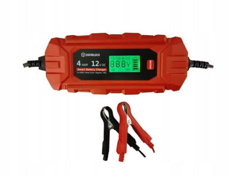 Ładowarka mikroprocesorowa 12V 4A ENR12-4(V3.0)
