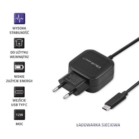 Qoltec Ładowarka sieciowa 17W | 5V | 3.4A | USB + USB typ C Qoltec Ładowarka sieciowa 17W | 5V | 3.4A | USB + USB typ C
