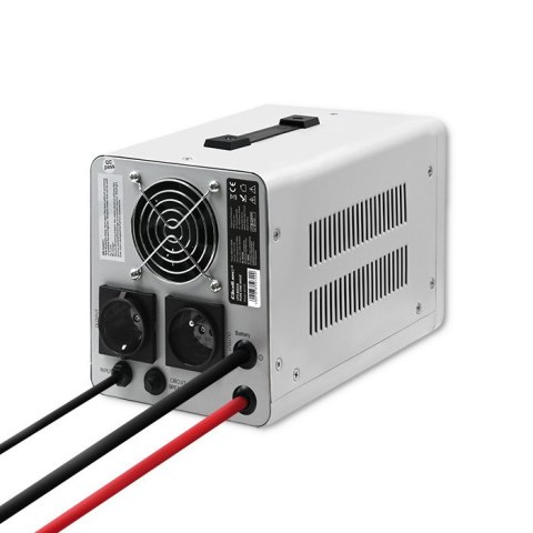 Qoltec Zasilacz awaryjny Pure Sine Wave UPS | 800VA | 560W | Szary Qoltec Zasilacz awaryjny Pure Sine Wave UPS | 800VA | 560W | Szary