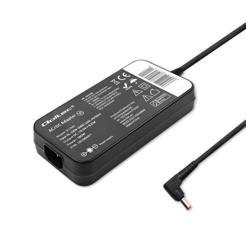 Qoltec Zasilacz do Acer 180W | 19.5V | 9.23A | 5.5*1.7 | +kabel zasilający Qoltec Zasilacz do Acer 180W | 19.5V | 9.23A | 5.5*1.7 | +kabel zasilający