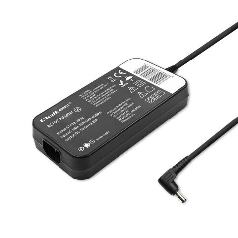 Qoltec Zasilacz do Asus 180W | 19.5V | 9.23A | 5.5*2.5 | +kabel zasilający Qoltec Zasilacz do Asus 180W | 19.5V | 9.23A | 5.5*2.5 | +kabel zasilający