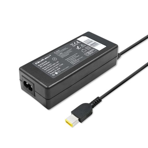 Qoltec Zasilacz do Lenovo 65W | 20V | 3.25A | Slim tip+pin | +kabel zasilający Qoltec Zasilacz do Lenovo 65W | 20V | 3.25A | Slim tip+pin | +kabel zasilający