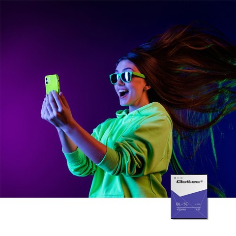 Qoltec Bateria do Nokia BL-5C | 2700 classic | 5030 | 1020mAh Qoltec Bateria do Nokia BL-5C | 2700 classic | 5030 | 1020mAh