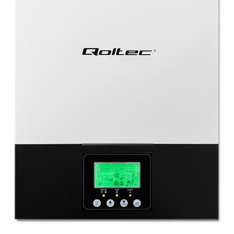 Qoltec Hybrydowy inwerter solarny Off-Grid 2.4kW | 80A | MPPT | Sinus Qoltec Hybrydowy inwerter solarny Off-Grid 2.4kW | 80A | MPPT | Sinus