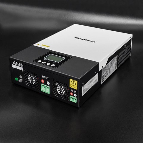 Qoltec Hybrydowy inwerter solarny Off-Grid 2.4kW | 80A | MPPT | Sinus Qoltec Hybrydowy inwerter solarny Off-Grid 2.4kW | 80A | MPPT | Sinus