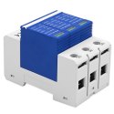 Qoltec Ogranicznik ochronnik przepięć DC| 3P | 1000V | T2 | C