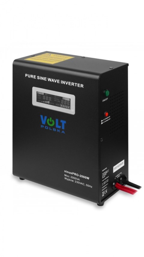 SINUS PRO 2000 W 24/230V + 2xAkumulator 100Ah + Kabel łaczący SINUS PRO 2000 W 24/230V + 2xAkumulator 100Ah + Kabel łaczący