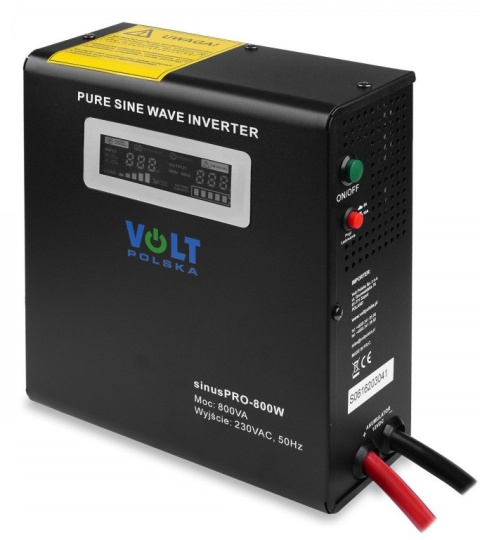 Sinus Pro 800W + Akumulator 100Ah Zestaw Awaryjny