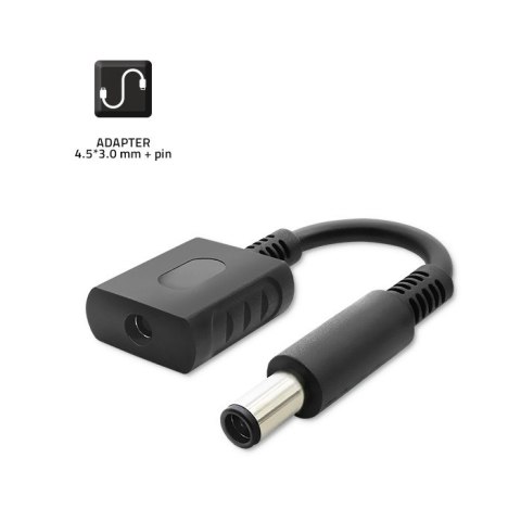 Qoltec Zasilacz do HP 65W | 19.5V | 3.33A 4.5*3.0+pin | adapter 4.5*3.0+pin/7.4*5.0+pin |+kabel zasilający Qoltec Zasilacz do HP 65W | 19.5V | 3.33A 4.5*3.0+pin | adapter 4.5*3.0+pin/7.4*5.0+pin |+kabel zasilający