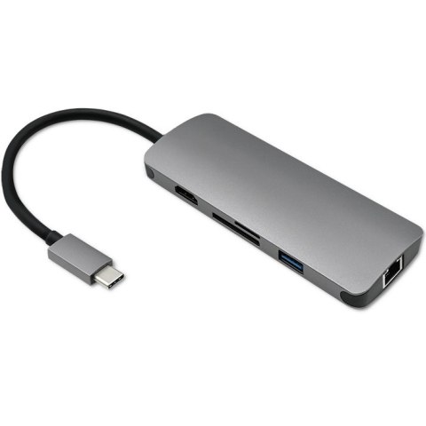 AdapterUSB 3.1 C męski / HDMI żeńskie | USB 3.0 żeńskie | RJ-45 żeńskie | SD | MICRO SD | PD AdapterUSB 3.1 C męski / HDMI żeńskie | USB 3.0 żeńskie | RJ-45 żeńskie | SD | MICRO SD | PD