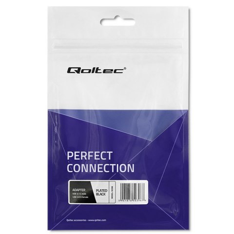 Qoltec Adapter USB 3.1 Typ C męski | USB 2.0 A żeński Qoltec Adapter USB 3.1 Typ C męski | USB 2.0 A żeński