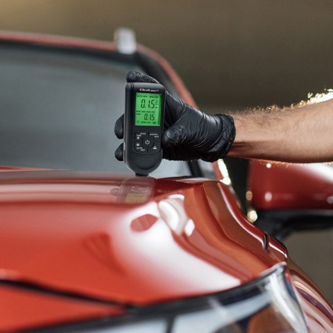 Qoltec Miernik grubości powłok z wyświetlaczem LCD