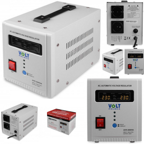 Stabilizator napięcia AVR 2000VA Stabilizator napięcia AVR 2000VA