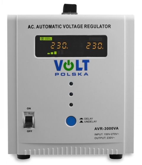 Stabilizator napięcia AVR 3000VA SE Volt Polska Stabilizator napięcia AVR 3000VA SE Volt Polska