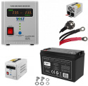Zasilacz awaryjny sinus pro 800E + Akumulator 100Ah Zestaw Zasilacz awaryjny sinus pro 800E + Akumulator 100Ah Zestaw